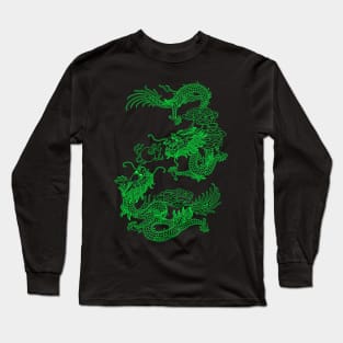 Chinese Dragons Long Sleeve T-Shirt